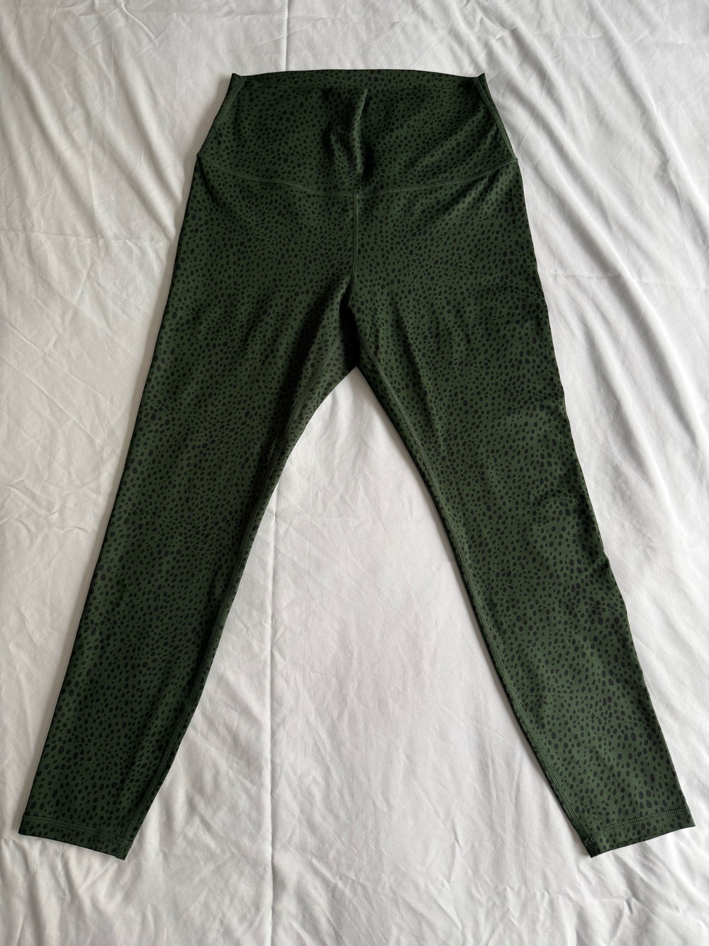 Zyia Spotted Pine 7/8 High-Waist Leggings